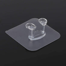 Transparent Self-Adhesive Wall Hook – Drill-Free, Waterproof & Oil-Proof for Toothbrush, Socket (1 Pc)