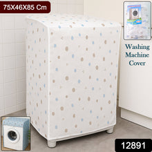 Washing Machine Cover Tumble Dryer Cover Sun Protection, Dustproof Washing Machine Protective Cover (75X46X85 cm)