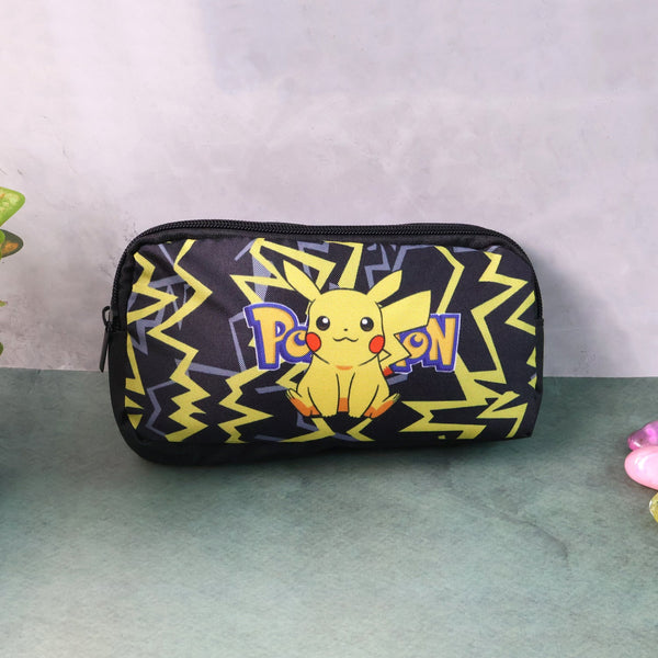 Premium Cartoon Character Pencil Pouch for Kids (1 Pc)