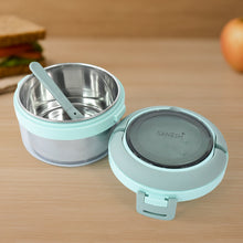 Ganesh Tiara 400ml Stainless Steel Insulated Lunch Box with Leakproof Lid & Folding Spoon