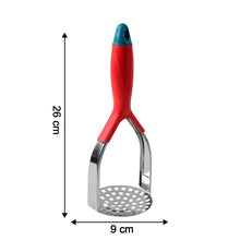 Supermom Kitchen Food Masher | Heavy Duty Masher for Fruits, Veggies & Potatoes | Soft Grip Handle (1 Pc)