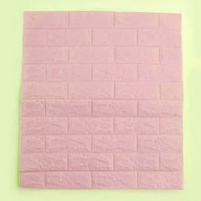 Wallpaper 3D Foam Wallpaper Sticker Panels (70 x 76 Cm / 1 Pc)