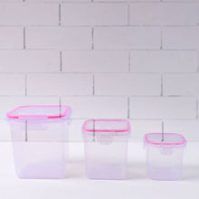 Kitchen Storage Container Set Of 3 Pcs (250, 500, 1000 ML)
