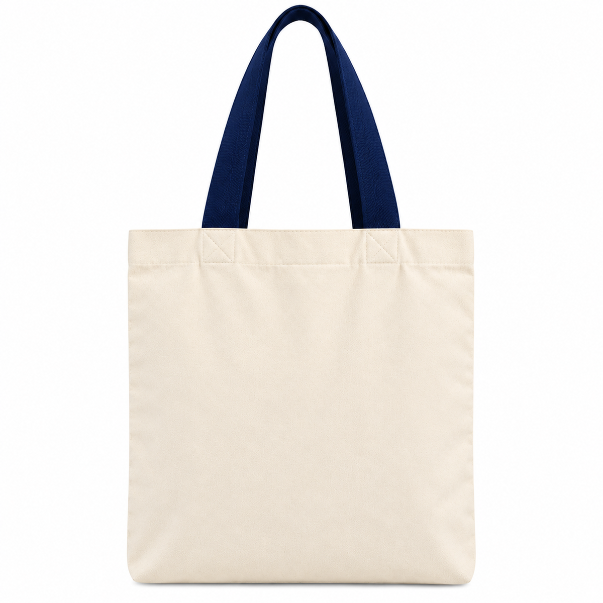 Classic Off-White Cotton Tote Bag