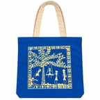 Warli Printed on Colourful Cotton