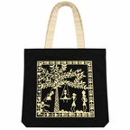 Warli Printed on Colourful Cotton