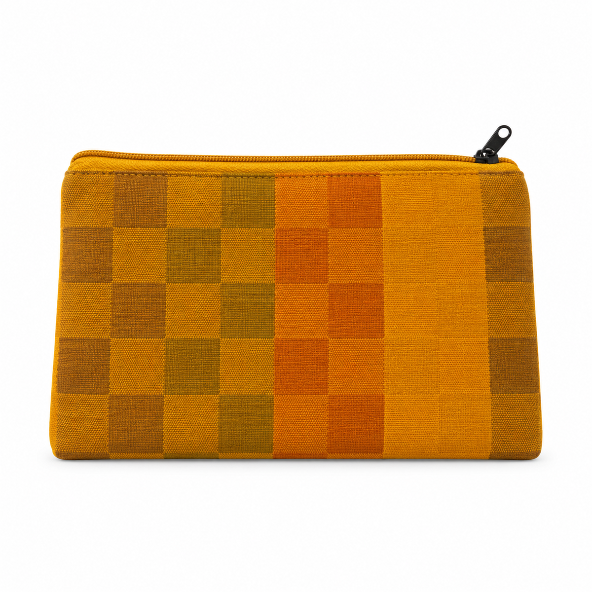 Colourful Cotton Printed Zipper pouches