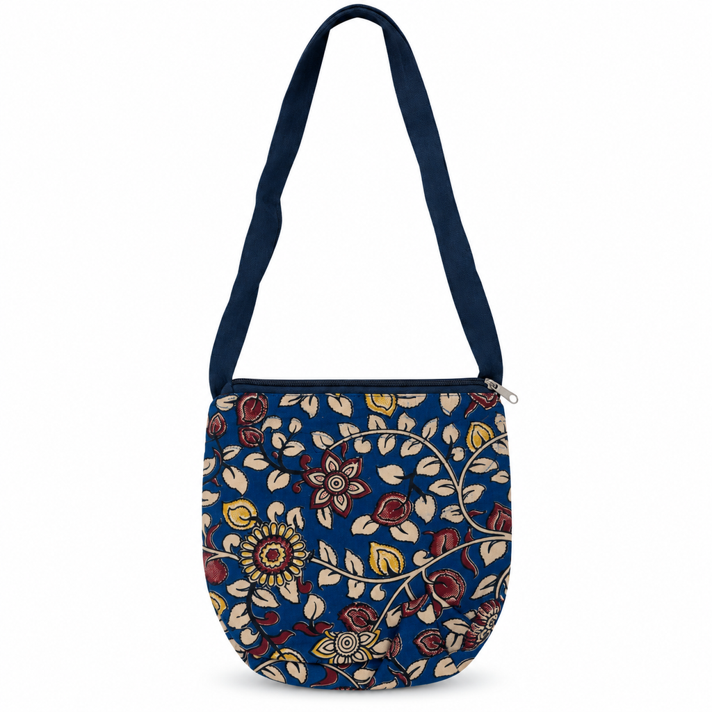 Cotton Block Printed Sling Bags