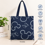 Denim Cotton Indigo Tote bag