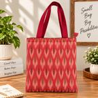 Ikat Cotton Tote Bag