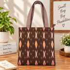 Ikat Cotton Tote Bag