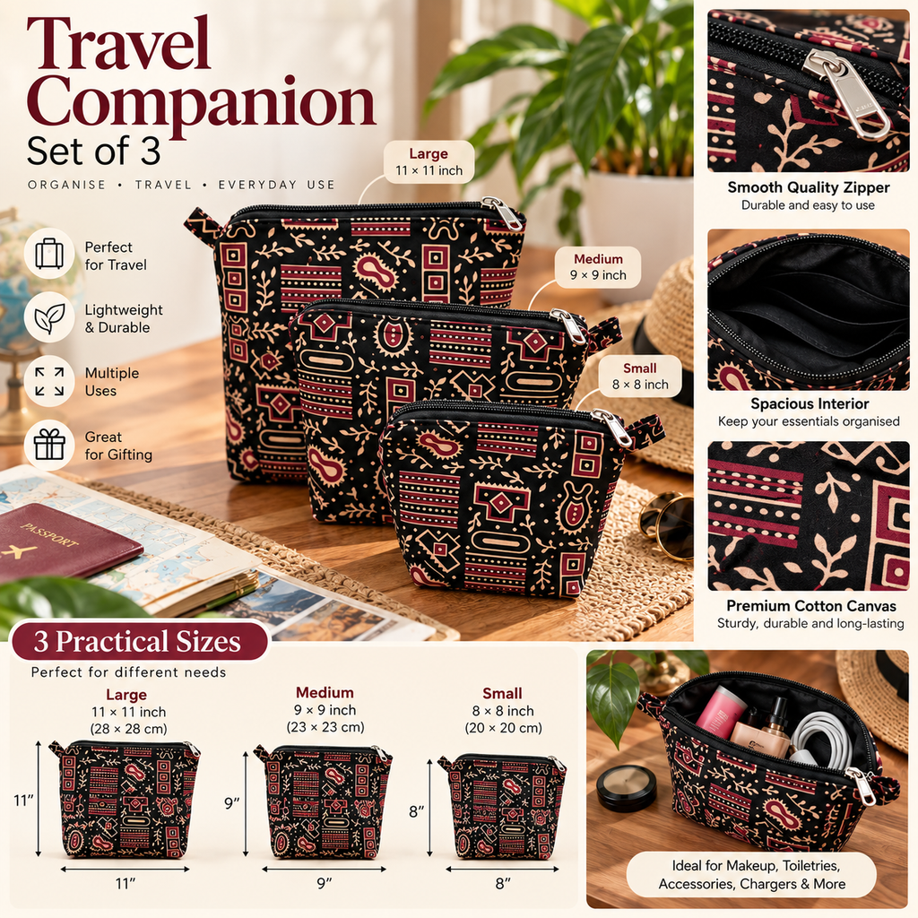 Travel Companion | Set of 3