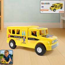 Funwoods Friction-Powered School Bus Toy - (1 Pc)
