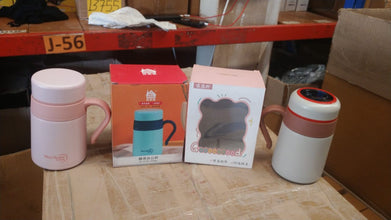 Stainless Steel Mug / Bottle Vacuum Insulated Cup with Handle & Small cup, Tumbler (550 ML)